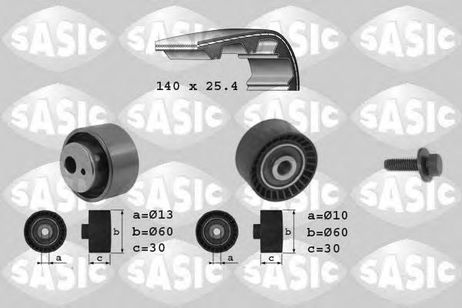 фото Sasic 1750009 Комплект ремня ГРМ Sasic 1750009 Комплект ремня ГРМ