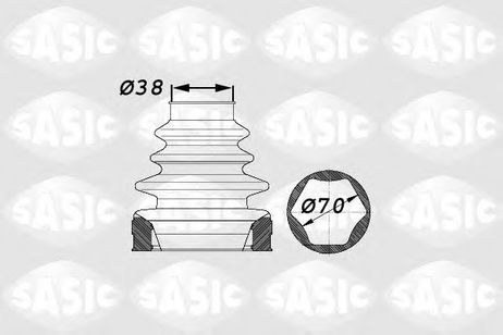 фото Sasic 1900012 Пыльник ШРУСа Sasic 1900012 Пыльник ШРУСа