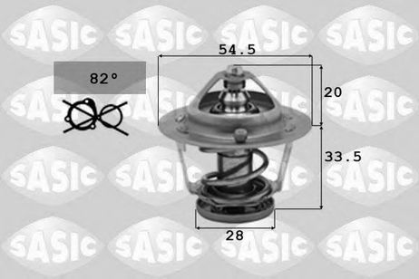 Sasic 3306041 Термостат, охлаждающая жидкость