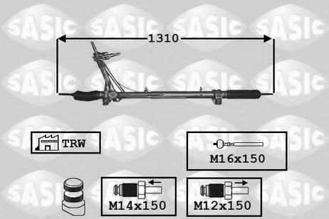 фото Sasic 7170025 Рейка рулевая Sasic 7170025 Рейка рулевая