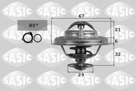 Sasic 9000087 Термостат, охлаждающая жидкость