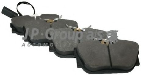 JP Group 1163706110 Колодки тормозные дисковые | зад |