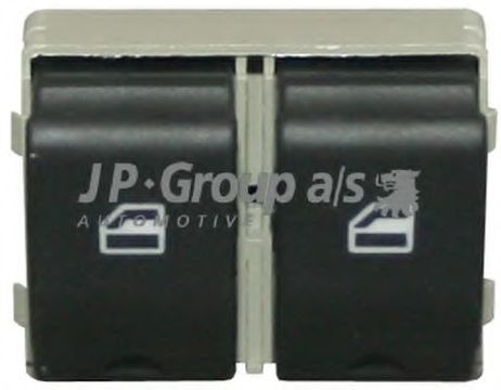 JP Group 1196701600 Выключатель, стеклолодъемник | перед лев |
