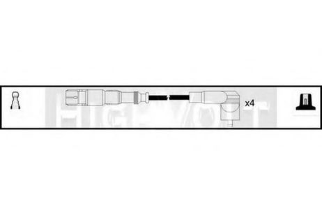 фото Standard OEF478 Комплект проводов зажигания Standard OEF478 Комплект проводов зажигания