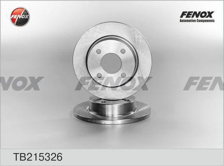 фото Fenox TB215326 Диск тормозной | перед прав/лев | Fenox TB215326 Диск тормозной | перед прав/лев |