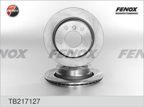 фото Fenox TB217127 Диск тормозной | зад прав/лев | Fenox TB217127 Диск тормозной | зад прав/лев |