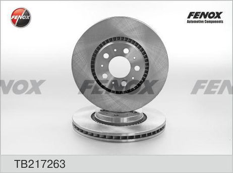 фото Fenox TB217263 Диск тормозной | перед прав/лев | Fenox TB217263 Диск тормозной | перед прав/лев |