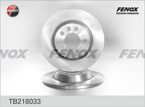 фото Fenox TB218033 Диск тормозной | зад прав/лев | Fenox TB218033 Диск тормозной | зад прав/лев |