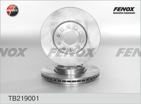 фото Fenox TB219001 Диск тормозной | перед прав/лев | Fenox TB219001 Диск тормозной | перед прав/лев |