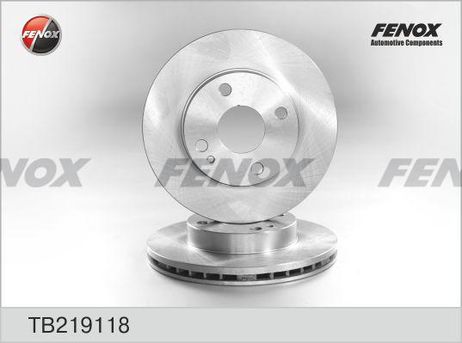 фото Fenox TB219118 Диск тормозной | перед прав/лев | Fenox TB219118 Диск тормозной | перед прав/лев |
