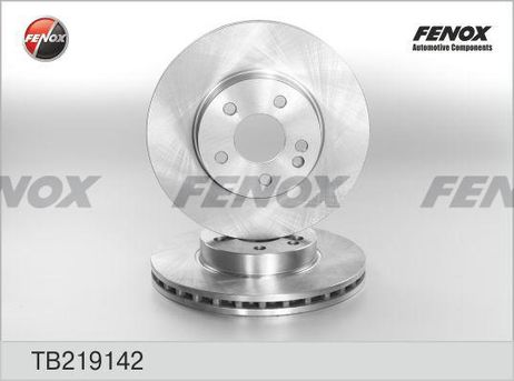фото Fenox TB219142 Диск тормозной | перед прав/лев | Fenox TB219142 Диск тормозной | перед прав/лев |