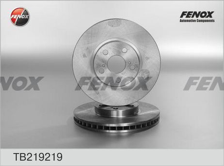 фото Fenox TB219219 Диск тормозной | перед прав/лев | Fenox TB219219 Диск тормозной | перед прав/лев |