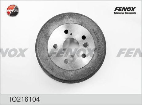 фото Fenox TO216104 Барабан тормозной | зад прав/лев | Fenox TO216104 Барабан тормозной | зад прав/лев |