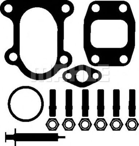 фото Mahle 001 TA 17023 000 Aдаптер турбонагнетателя Mahle 001 TA 17023 000 Aдаптер турбонагнетателя