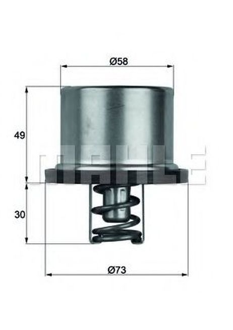 Mahle THD 1 86 Термостат Нeavy-duty HCV