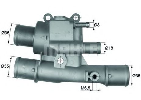 фото Mahle TI 123 88 Термостат интегрированный Mahle TI 123 88 Термостат интегрированный