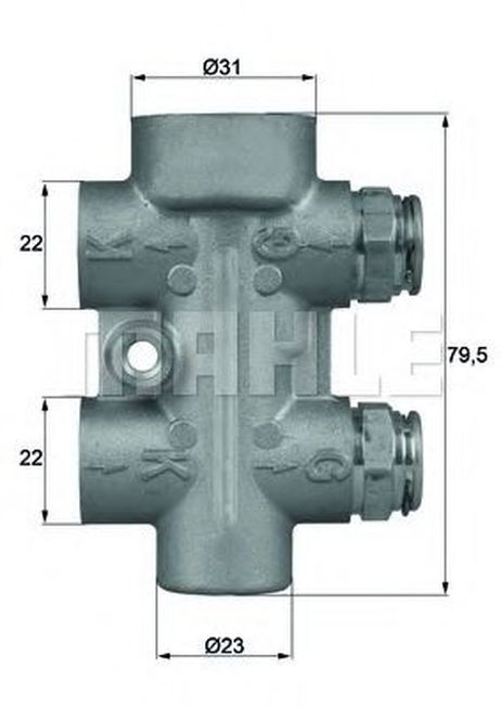 Mahle TO 10 95 Термостат масляной системы