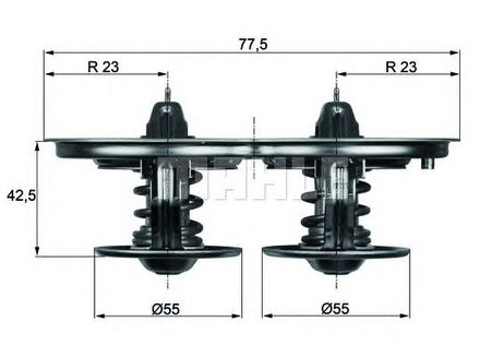 фото Mahle TX 32 80 Термостат Mahle TX 32 80 Термостат