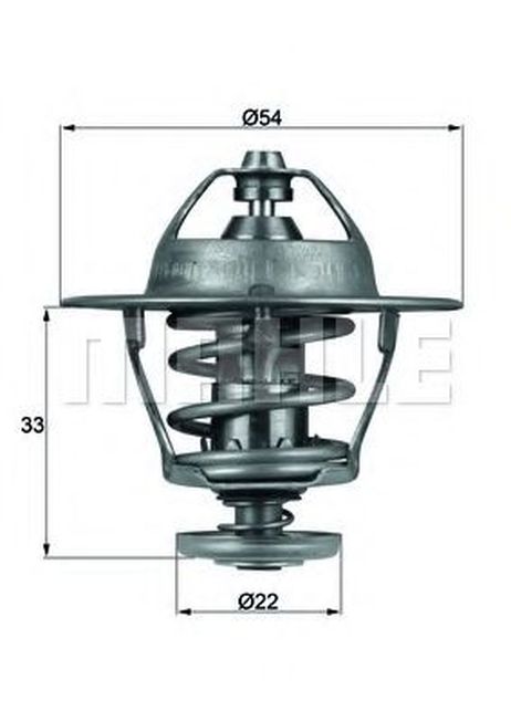 Mahle TX 53 85D Вставка термостата