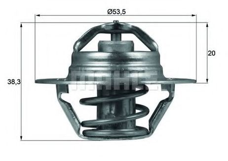 фото Mahle TX 88 82D Вставка термостата Mahle TX 88 82D Вставка термостата