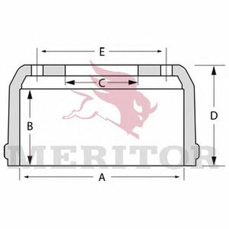фото Meritor MBD1034 Барабан тормозной BPW bta45 HCV Meritor MBD1034 Барабан тормозной BPW bta45 HCV