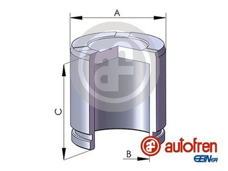 Seinsa Autofren D025287 Поршень тормозного суппорта | перед | D48