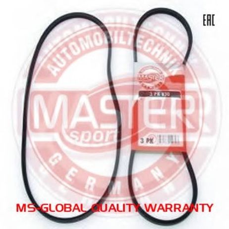 фото MASTER-SPORT 3PK820-PCS-MS Ремень поликлиновый MASTER-SPORT 3PK820-PCS-MS Ремень поликлиновый