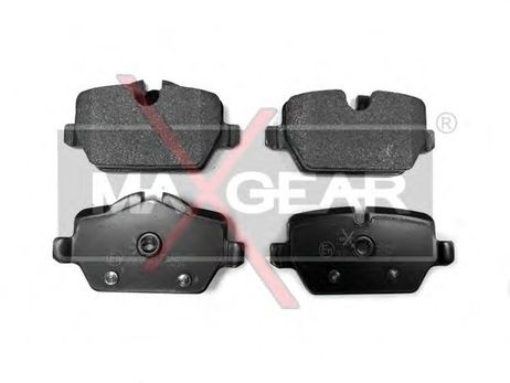 фото MAXGEAR 19-0448 Колодки тормозные дисковые | зад | MAXGEAR 19-0448 Колодки тормозные дисковые | зад |