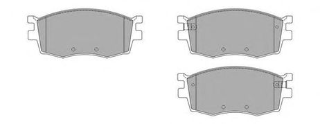 фото FREMAX FBP-1632 Колодки тормозные дисковые | перед | FREMAX FBP-1632 Колодки тормозные дисковые | перед |