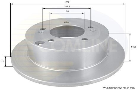 Comline ADC1066 Диск тормозной | зад |