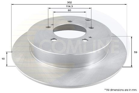 фото Comline ADC1586 Диск тормозной | зад | Comline ADC1586 Диск тормозной | зад |