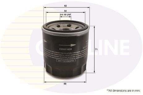Comline CDH11631 Фильтр масляный