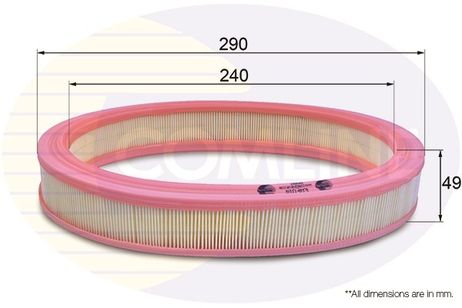 фото Comline EAF014 Фильтр воздушный Comline EAF014 Фильтр воздушный