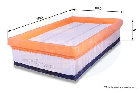 фото Comline EAF649 Фильтр воздушный Comline EAF649 Фильтр воздушный