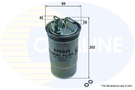 фото Comline EFF035 Фильтр топливный Comline EFF035 Фильтр топливный