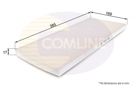 фото Comline EKF168 Фильтр салона Comline EKF168 Фильтр салона