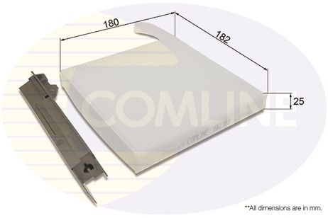 фото Comline EKF183 Фильтр салона Comline EKF183 Фильтр салона