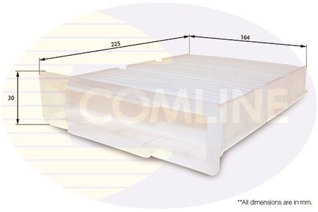 фото Comline EKF199 Фильтр салона Comline EKF199 Фильтр салона