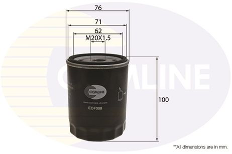 Comline EOF008 Фильтр масляный