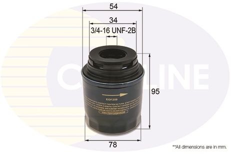 Comline EOF250 Фильтр масляный
