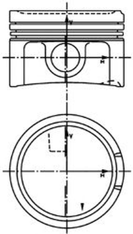 Kolbenschmidt 40434620 Поршень