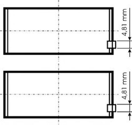фото Kolbenschmidt 79362600 Шатунный подшипник пара STD HCV Kolbenschmidt 79362600 Шатунный подшипник пара STD HCV