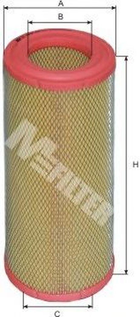 фото MFILTER A 549 Фильтр воздушный HCV MFILTER A 549 Фильтр воздушный HCV
