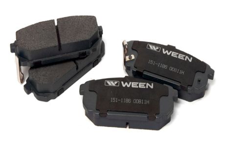 фото WEEN 151-1186 Комплект тормозных колодок, дисковый тормоз | зад | WEEN 151-1186 Комплект тормозных колодок, дисковый тормоз | зад |