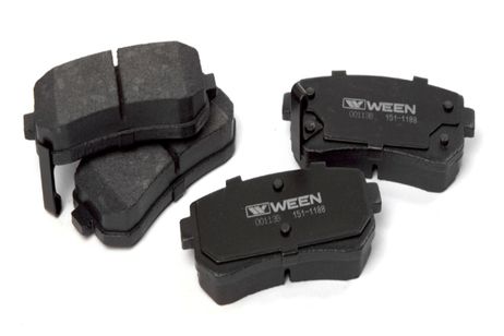 фото WEEN 151-1188 Колодки тормозные дисковые | зад | WEEN 151-1188 Колодки тормозные дисковые | зад |