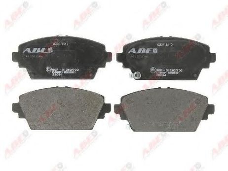 фото Abe C14042ABE Комплект тормозных колодок, дисковый тормоз | перед | Abe C14042ABE Комплект тормозных колодок, дисковый тормоз | перед |