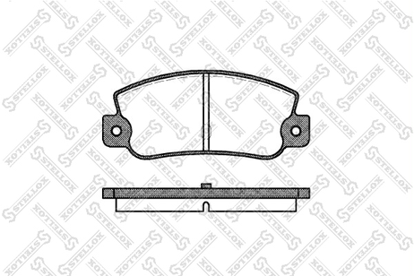 Stellox 036 030-SX Колодки дисковые з. Lancia Dedra 1.8-1.9 | перед |