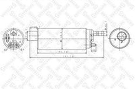 фото Stellox 10-01044-SX Насос топливный электрический 4.0bar Au Stellox 10-01044-SX Насос топливный электрический 4.0bar Au