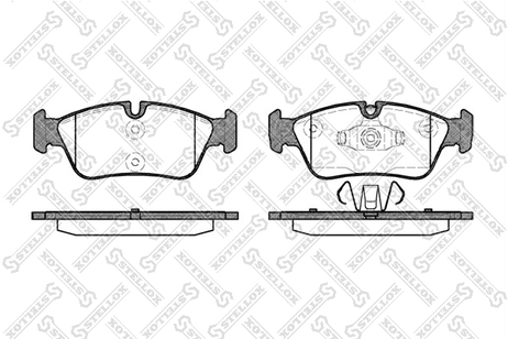 фото Stellox 395 060-SX Колодки дисковые п. BMW e87/e90/e91 04> | перед | Stellox 395 060-SX Колодки дисковые п. BMW e87/e90/e91 04> | перед |