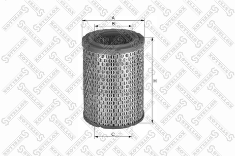 фото Stellox 81-21041-SX Фильтр воздушный 483.5-281/150 DAF 85cf HCV Stellox 81-21041-SX Фильтр воздушный 483.5-281/150 DAF 85cf HCV